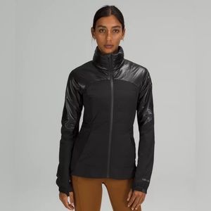 Lululemon NWT Down for it All Jacket *Shine Black Size 2
